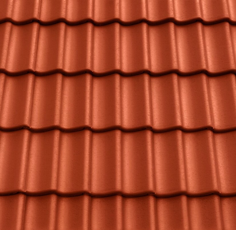 Betonová taška GÖTEBORG 1/1 - Barva: Tmavě šedá PLANAR, Typ tašky: Základní taška, Typ krytiny: Betonová taška, Název: GÖTEBORG