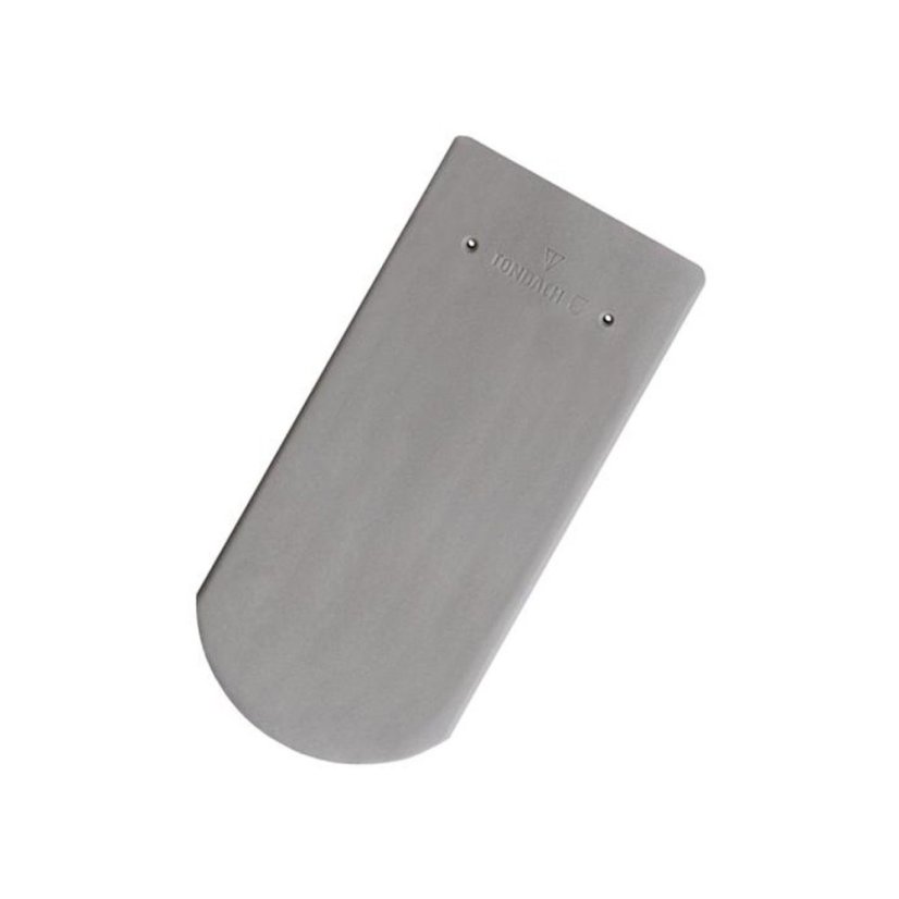 Bobrovka 19x40 - kulatý řez 1/1 - Barva: Amadeus černá 71, Povrchová úprava střešních tašek Tondach: Glazura Amadeus, Typ tašky: Základní taška, Typ krytiny: Bobrovka 19x40 - kulatý řez