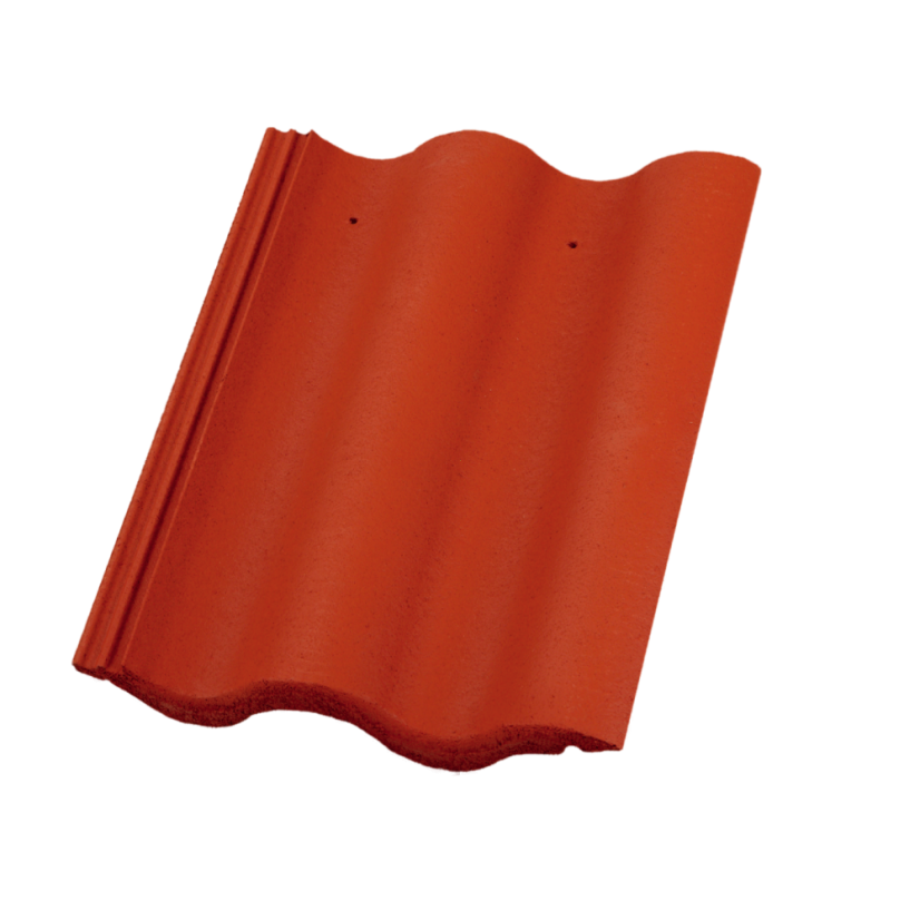 Betonová taška SYNUS 1/1 - Typ tašky: Základní taška, Třída kvality: Terran INOVA, Barva Terran: Černá