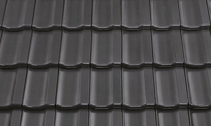 Keramická taška TOPAS 13 1/1 - Druh krytiny BRAMAC: Keramické tašky, Barvy BRAMAC: Engoba hnědá, Typ krytiny BRAMAC: TOPAS 13, Typ tašky: Základní taška