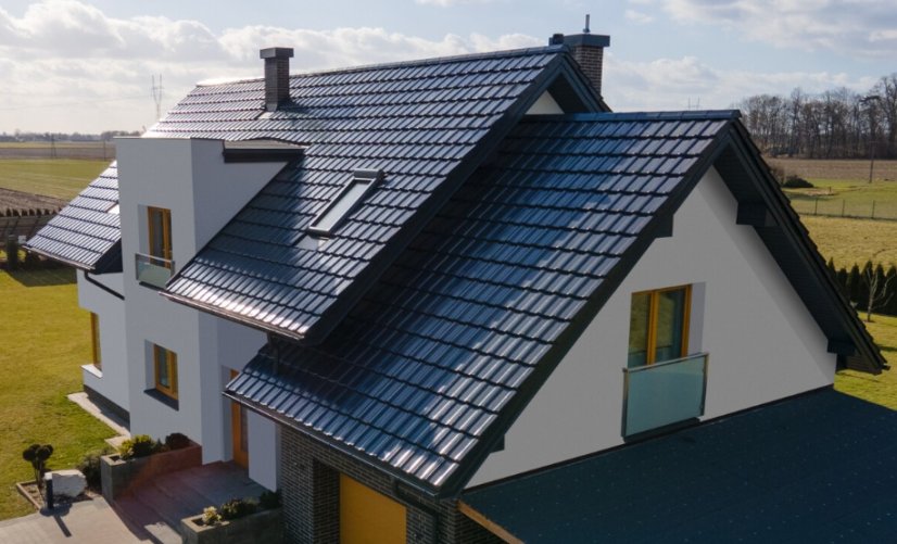 Keramická taška KODA 1/1 - Barva: Engoba měděně červená, Typ tašky: Základní taška, Typ krytiny: Pálená taška, Název: KODA