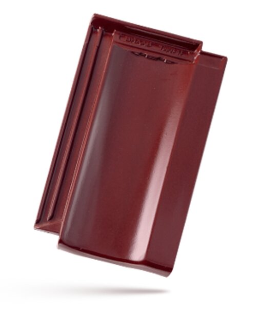 Keramická taška TOPAS 13 1/1 - Druh krytiny BRAMAC: Keramické tašky, Barvy BRAMAC: Engoba hnědá, Typ krytiny BRAMAC: TOPAS 13, Typ tašky: Základní taška