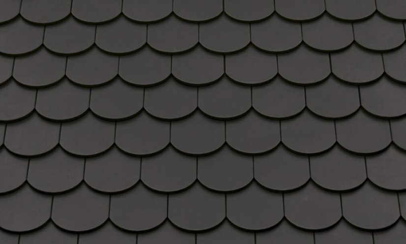 Keramická taška OPÁL 1/1 - Druh krytiny BRAMAC: Keramické tašky, Barvy BRAMAC: Glazura červenohnědá , Typ krytiny BRAMAC: OPÁL, Typ tašky: Základní taška