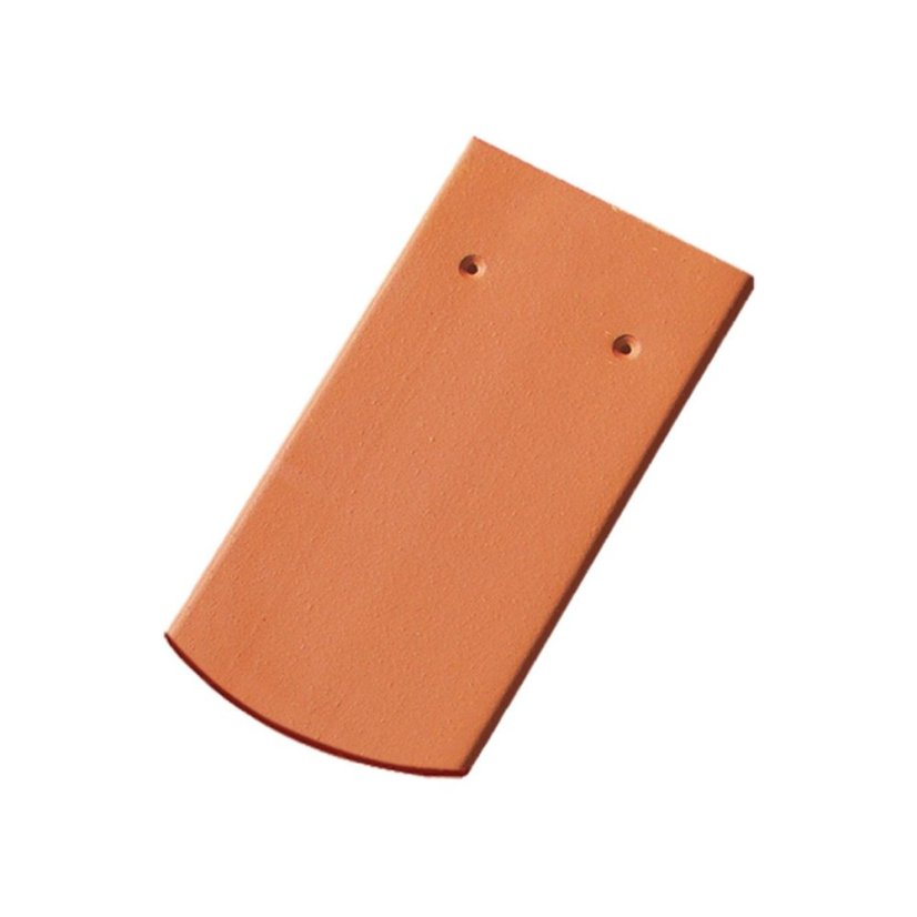 Bobrovka 14x28 - věžová 1/1 - Barva: Režná, Povrchová úprava střešních tašek Tondach: Režná, Typ tašky: Základní taška, Typ krytiny: Bobrovka 14x28 - věžová - segmentový řez