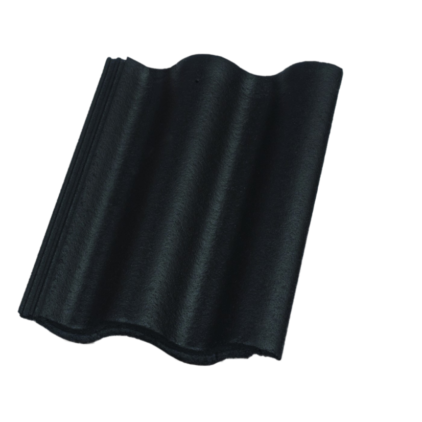 Betonová taška SYNUS 1/1 - Typ tašky: Základní taška, Třída kvality: Terran INOVA, Barva Terran: Černá