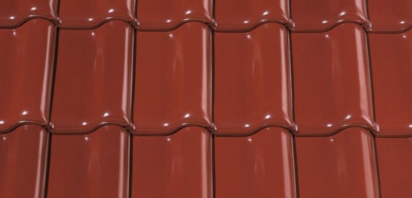 Keramická taška PREMION 1/1 - Barva: Klasická červená přírodní, Typ tašky: Základní taška, Typ krytiny: Pálená taška, Název: PREMION