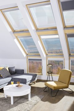 STŘEŠNÍ OKNA FAKRO - Barva - Borovicové dřevo se 3 nátěry PUR