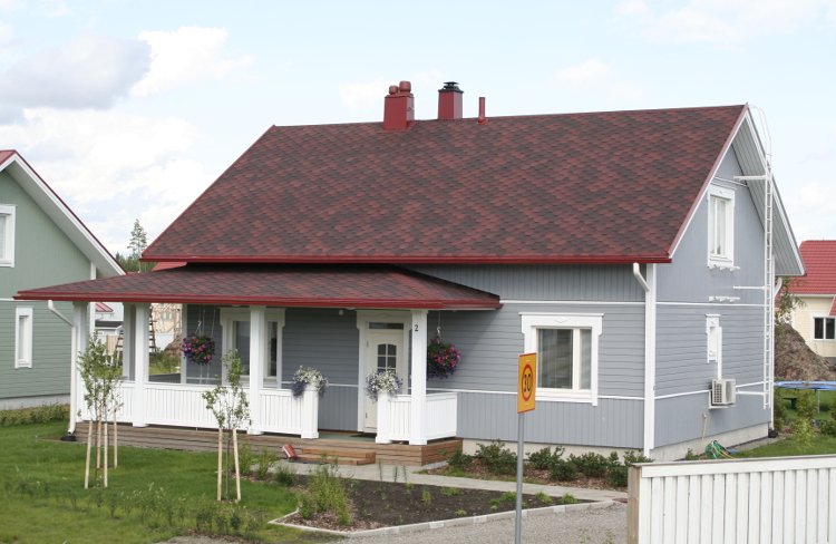 KATEPAL asfaltový šindel Jazzy - Barva: Červená, Typ krytiny: KATEPAL asfaltový šindel Jazzy 