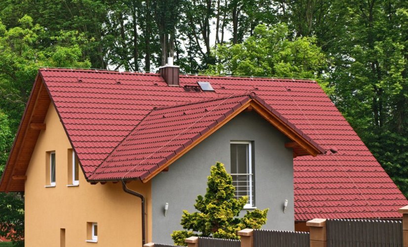 Hodonka - Barva: cihlová, Typ tašky: Základní taška, Typ krytiny: Betonová taška, Název: Hodonka, Povrchová úprava: Elegant - matná