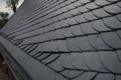 Přírodní břidlice - Šupinové krytí - pravidelná šupina německá