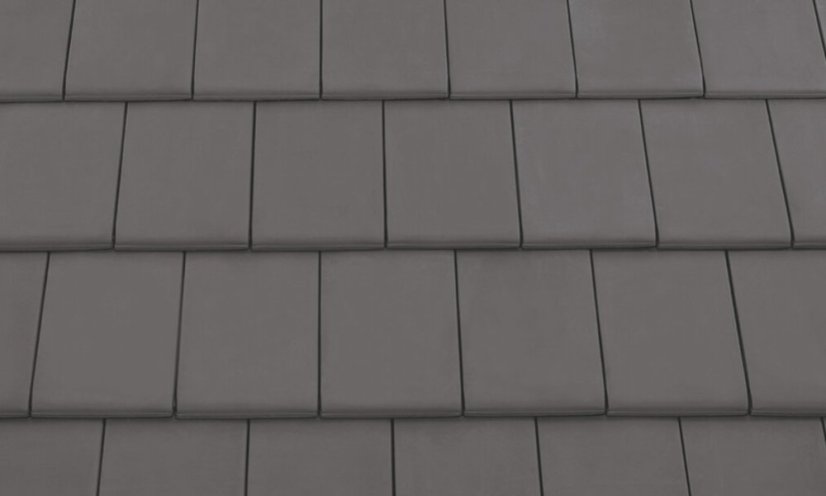 Keramická taška TURMALÍN 1/1 - Druh krytiny BRAMAC: Keramické tašky, Barvy BRAMAC: Engoba měděná, Typ krytiny BRAMAC:  TURMALÍN, Typ tašky: Základní taška