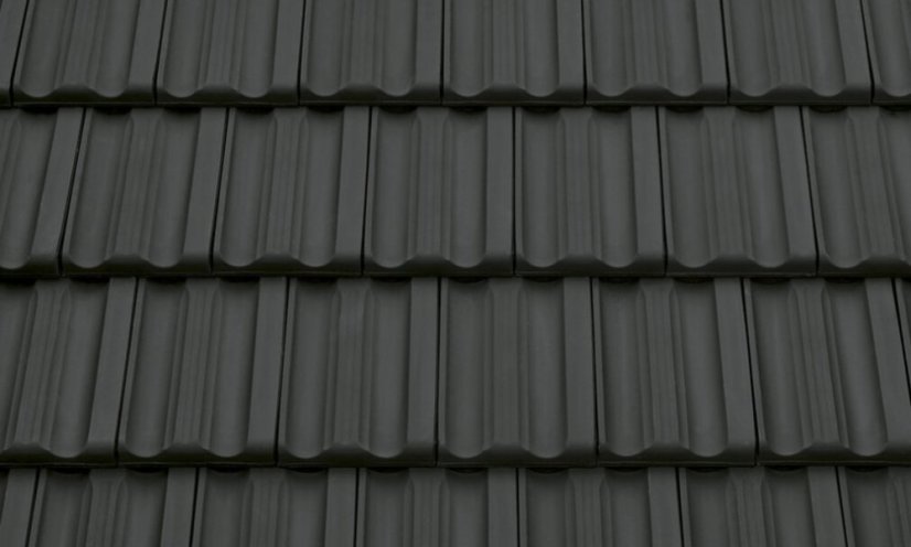 Keramická taška GRANÁT 11 1/1 - Druh krytiny BRAMAC: Keramické tašky, Barvy BRAMAC: Engoba měděná, Typ krytiny BRAMAC: GRANÁT 11, Typ tašky: Základní taška