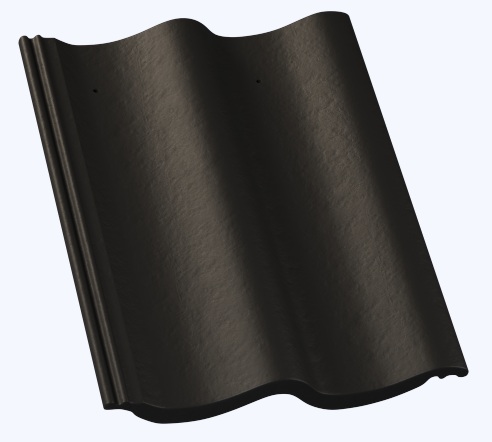 Hodonka - Barva: cihlová, Typ tašky: Základní taška, Typ krytiny: Betonová taška, Název: Hodonka, Povrchová úprava: Elegant - matná