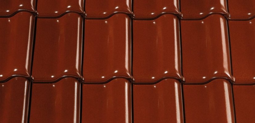 Keramická taška PREMION 1/1 - Barva: Klasická červená přírodní, Typ tašky: Základní taška, Typ krytiny: Pálená taška, Název: PREMION