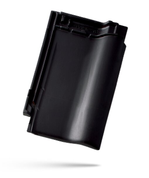 Keramická taška RUBÍN 9 1/1 - Druh krytiny BRAMAC: Keramické tašky, Barvy BRAMAC: Engoba měděná, Typ krytiny BRAMAC: RUBÍN 9, Typ tašky: Základní taška