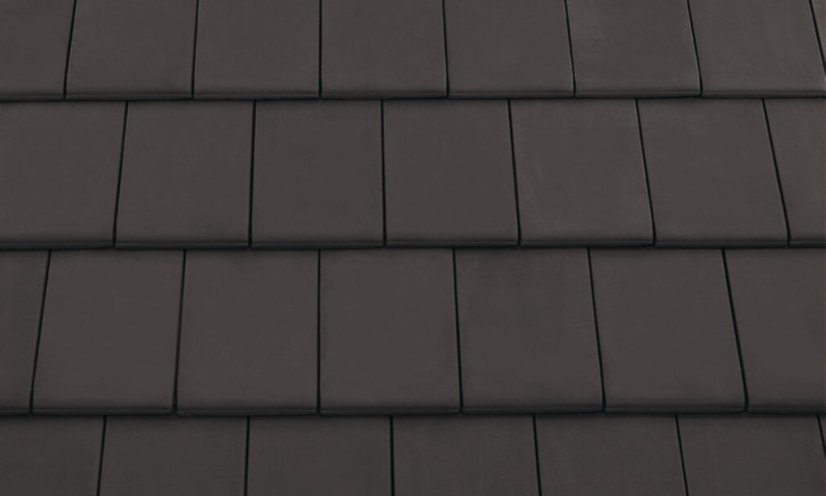 Keramická taška TURMALÍN 1/1 - Druh krytiny BRAMAC: Keramické tašky, Barvy BRAMAC: Engoba měděná, Typ krytiny BRAMAC:  TURMALÍN, Typ tašky: Základní taška