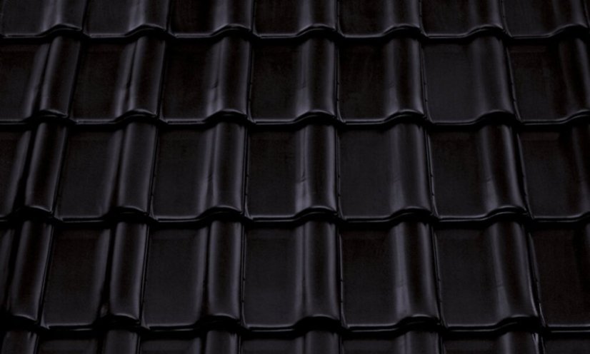 Keramická taška RUBÍN 9 1/1 - Druh krytiny BRAMAC: Keramické tašky, Barvy BRAMAC: Engoba měděná, Typ krytiny BRAMAC: RUBÍN 9, Typ tašky: Základní taška