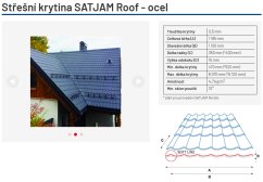 Střešní krytina SATJAM Roof