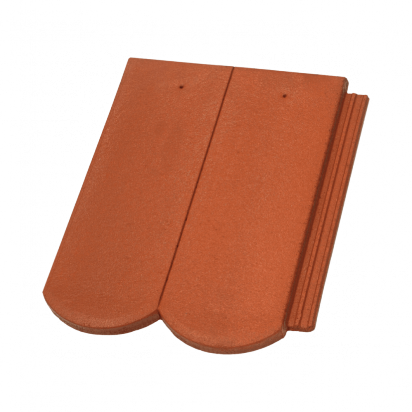 Betonová taška Rundo 1/1 - Typ tašky: Základní taška, Třída kvality: Terran EVO, Barva Terran: Mocca