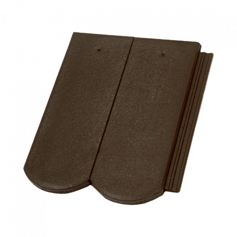 Betonová taška Rundo 1/1 - Typ tašky: Základní taška, Třída kvality: Terran EVO, Barva Terran: Mocca