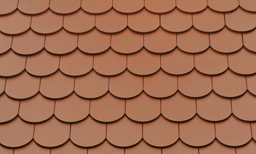 Keramická taška OPÁL 1/1 - Druh krytiny BRAMAC: Keramické tašky, Barvy BRAMAC: Glazura červenohnědá , Typ krytiny BRAMAC: OPÁL, Typ tašky: Základní taška