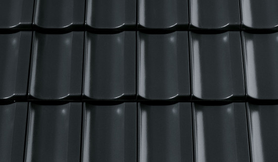 Keramická taška OPTIMA 1/1 - Barva: Břidlicová engoba, Typ tašky: Základní taška, Typ krytiny: Pálená taška, Název: OPTIMA