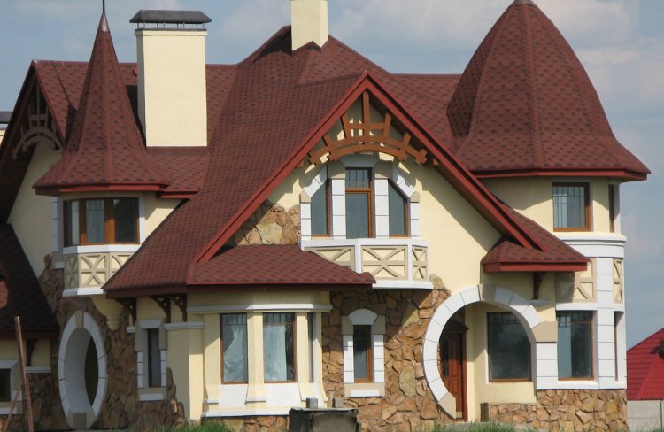 KATEPAL asfaltový šindel Katrilli - Barva: Podzimní červeň, Typ krytiny: KATEPAL asfaltový šindel Katrilli