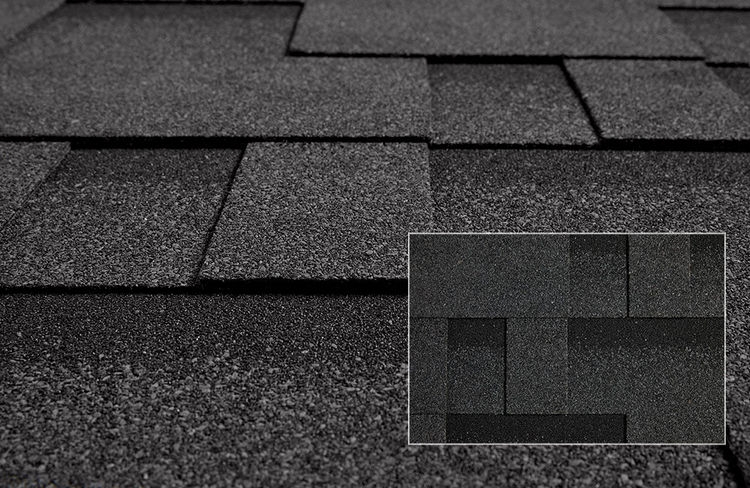 KATEPAL asfaltový šindel Rocky - Barva: Uhlová čerň, Typ krytiny: KATEPAL asfaltový šindel Rocky