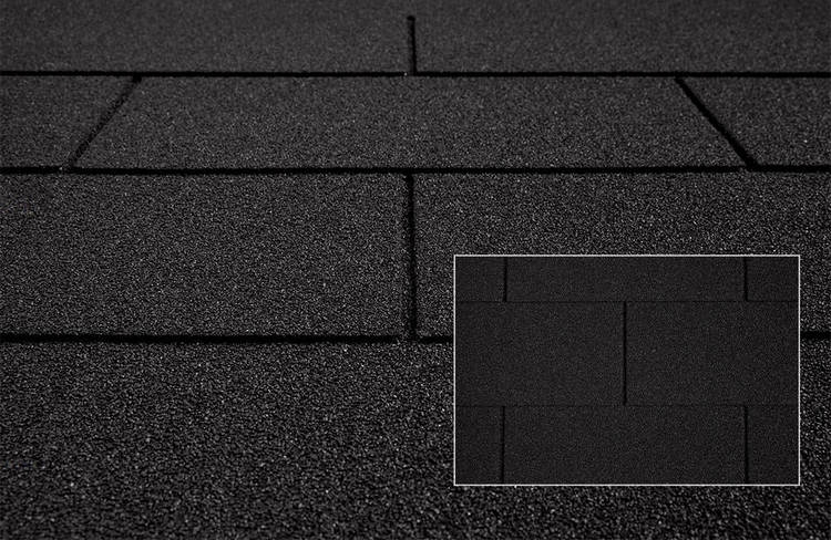 KATEPAL asfaltový šindel 3T - Barva: Černá, Typ krytiny: KATEPAL asfaltový šindel 3T