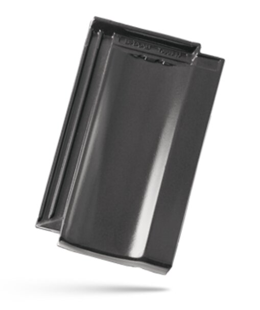 Keramická taška TOPAS 13 1/1 - Druh krytiny BRAMAC: Keramické tašky, Barvy BRAMAC: Engoba hnědá, Typ krytiny BRAMAC: TOPAS 13, Typ tašky: Základní taška