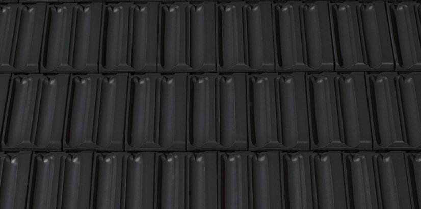 Keramická taška RAPIDO 1/1 - Barva: Cihlově červená engoba, Typ tašky: Základní taška, Typ krytiny: Pálená taška, Název: RAPIDO