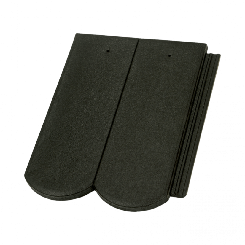 Betonová taška Rundo 1/1 - Typ tašky: Základní taška, Třída kvality: Terran EVO, Barva Terran: Mocca