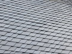 Přírodní břidlice - Štupinové krytí - moravská šupina třídená, "netříděná" - obdelník s obloukem