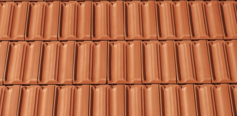 Keramická taška RAPIDO 1/1 - Barva: Cihlově červená engoba, Typ tašky: Základní taška, Typ krytiny: Pálená taška, Název: RAPIDO