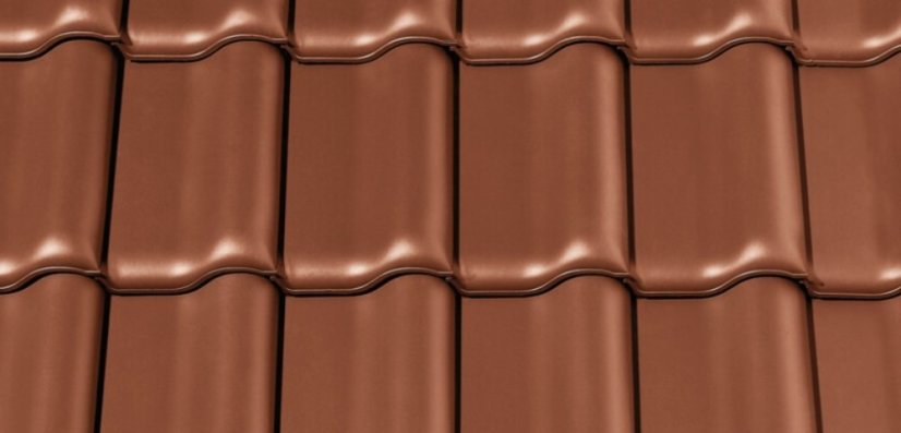 Keramická taška PREMION 1/1 - Barva: Klasická červená přírodní, Typ tašky: Základní taška, Typ krytiny: Pálená taška, Název: PREMION