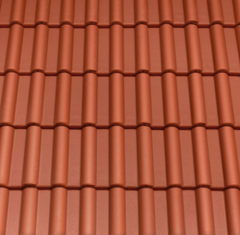 Betonová taška BREMA - Barva: Hnědá PLANAR, Typ tašky: Základní taška, Typ krytiny: Betonová taška, Název: BREMA