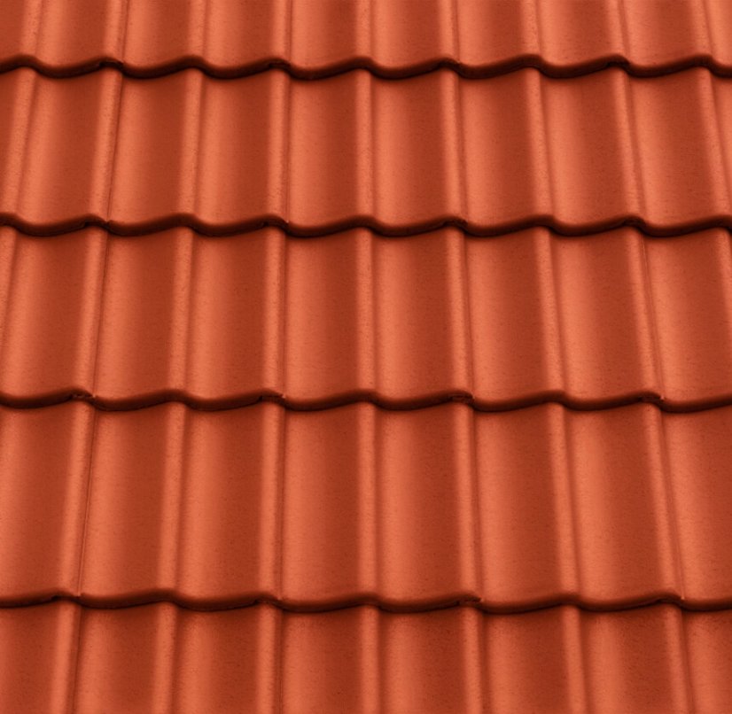 Betonová taška GÖTEBORG 1/1 - Barva: Tmavě šedá PLANAR, Typ tašky: Základní taška, Typ krytiny: Betonová taška, Název: GÖTEBORG