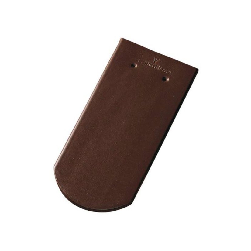 Bobrovka 19x40 - kulatý řez 1/1 - Barva: Amadeus černá 71, Povrchová úprava střešních tašek Tondach: Glazura Amadeus, Typ tašky: Základní taška, Typ krytiny: Bobrovka 19x40 - kulatý řez