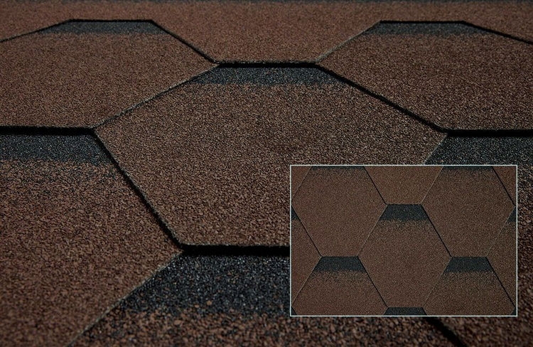 KATEPAL asfaltový šindel Katrilli - Barva: Podzimní červeň, Typ krytiny: KATEPAL asfaltový šindel Katrilli