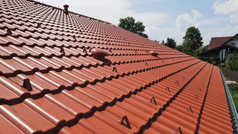 Beta 1/1 - Barva: Hnědá, Typ tašky: Základní taška, Typ krytiny: Betonová taška, Název: Beta, Povrchová úprava: Elegant - matná