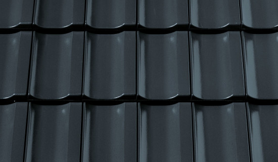 Keramická taška OPTIMA 1/1 - Barva: Břidlicová engoba, Typ tašky: Základní taška, Typ krytiny: Pálená taška, Název: OPTIMA