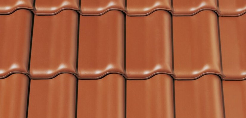 Keramická taška PREMION 1/1 - Barva: Klasická červená přírodní, Typ tašky: Základní taška, Typ krytiny: Pálená taška, Název: PREMION