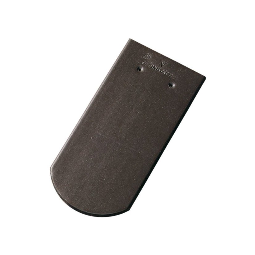 Bobrovka 19x40 - kulatý řez 1/1 - Barva: Amadeus černá 71, Povrchová úprava střešních tašek Tondach: Glazura Amadeus, Typ tašky: Základní taška, Typ krytiny: Bobrovka 19x40 - kulatý řez