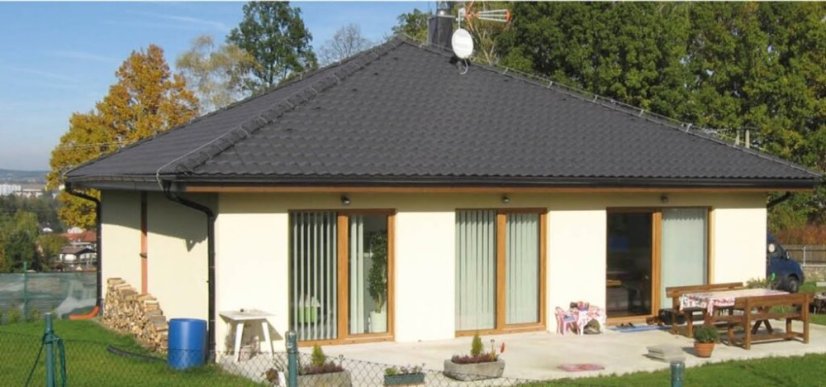 Keramická taška TOPAS 13 1/1 - Druh krytiny BRAMAC: Keramické tašky, Barvy BRAMAC: Engoba hnědá, Typ krytiny BRAMAC: TOPAS 13, Typ tašky: Základní taška