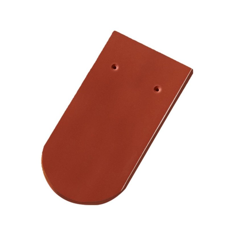 Bobrovka 14x28 - věžová 1/1 - Barva: Amadeus natur 72, Povrchová úprava střešních tašek Tondach: Glazura Amadeus, Typ tašky: Základní taška, Typ krytiny: Bobrovka 14x28 - věžová - kulatý řez