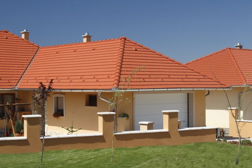 Betonová taška Rundo 1/1 - Typ tašky: Základní taška, Třída kvality: Terran EVO, Barva Terran: Mocca