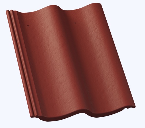 Hodonka - Barva: cihlová, Typ tašky: Základní taška, Typ krytiny: Betonová taška, Název: Hodonka, Povrchová úprava: Elegant - matná